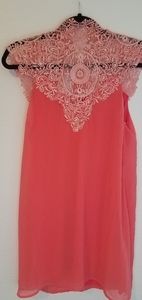 Flowy Coral Dress